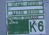 Riadiaca jednotka prevodovky Kia Sorento 2.5 crdi 954404C030